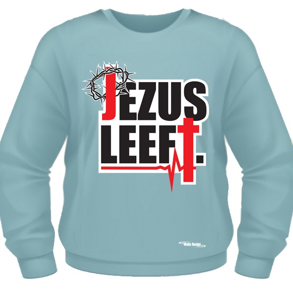 Heren sweater - Jezus | WellsDesign